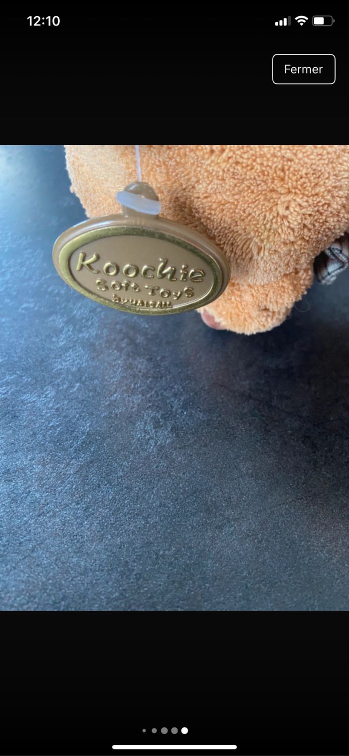 ours en peluche de la marque soft toys byHalsall - photo numéro 5