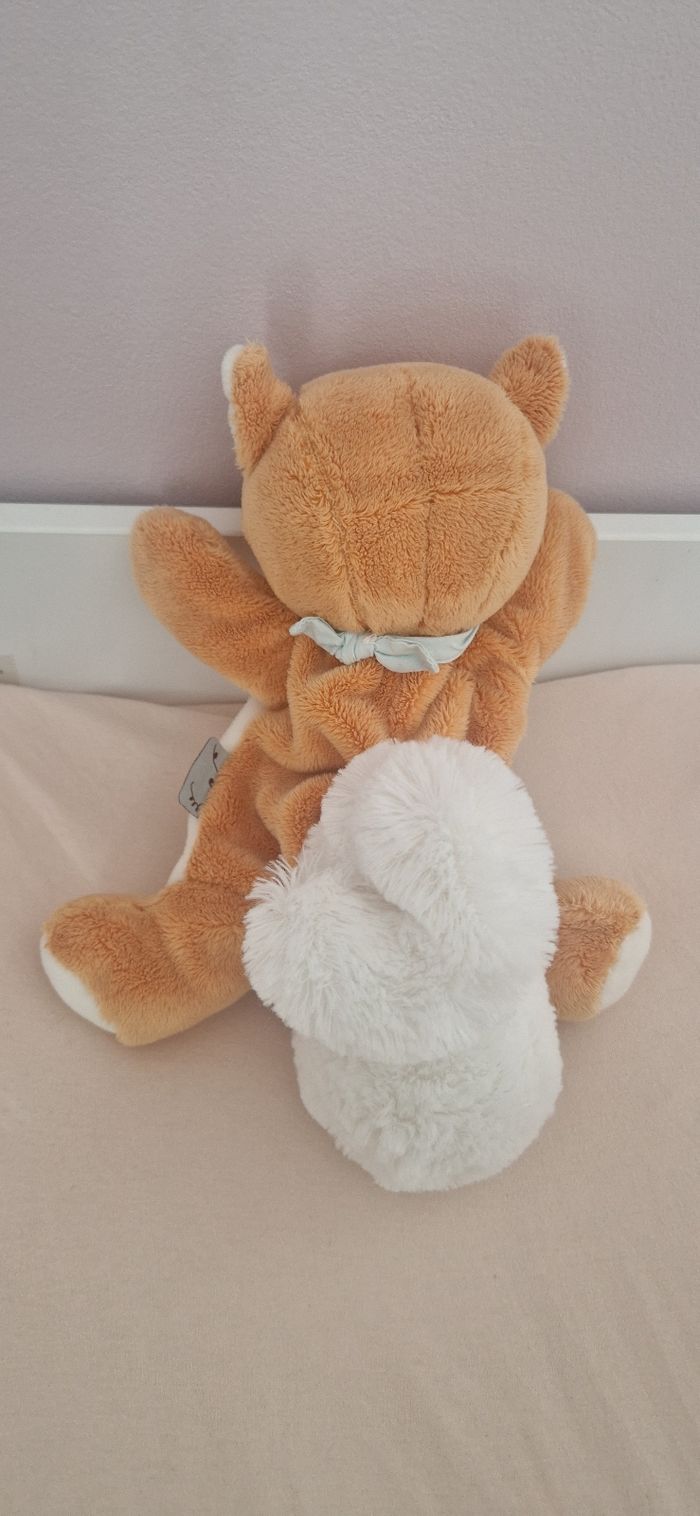 Doudou marionnette renard Kaloo - photo numéro 2