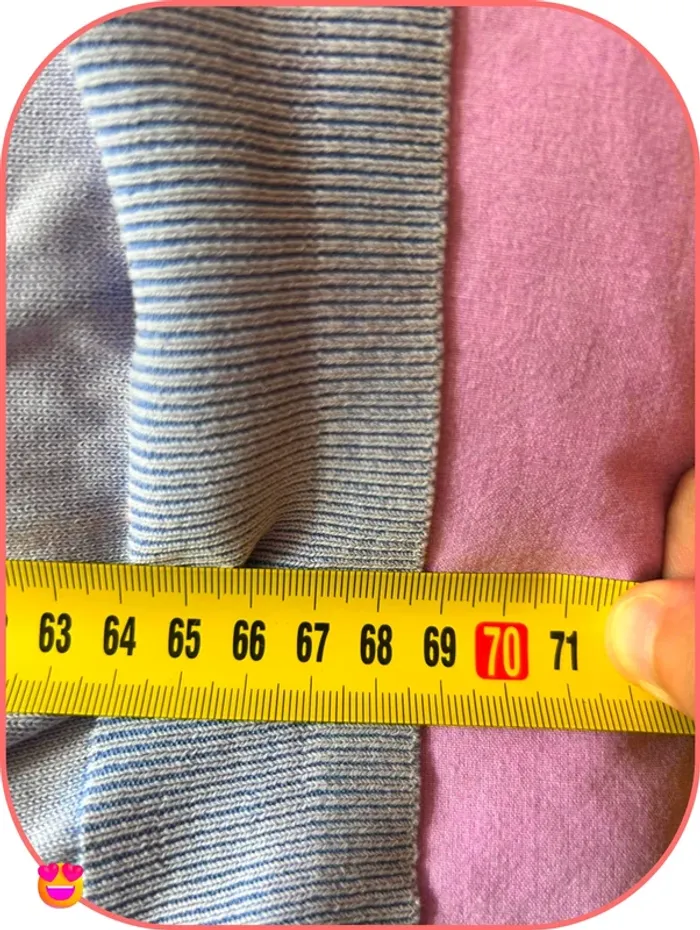 Titre de l'annonce : Pull fin Burton of London - Coton lilas - Col en V - Taille L - photo numéro 8