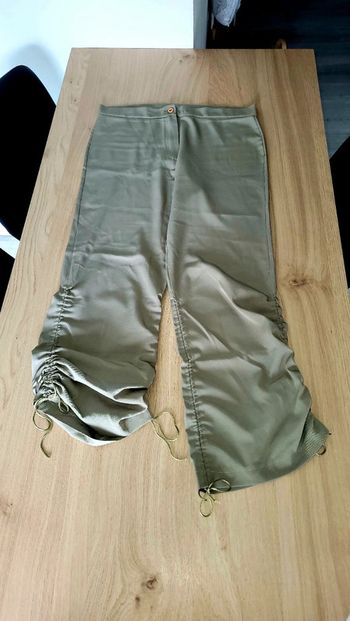 🟣 Pantalon / Pantacourt 2 en 1 Femme 42 XL 🟣