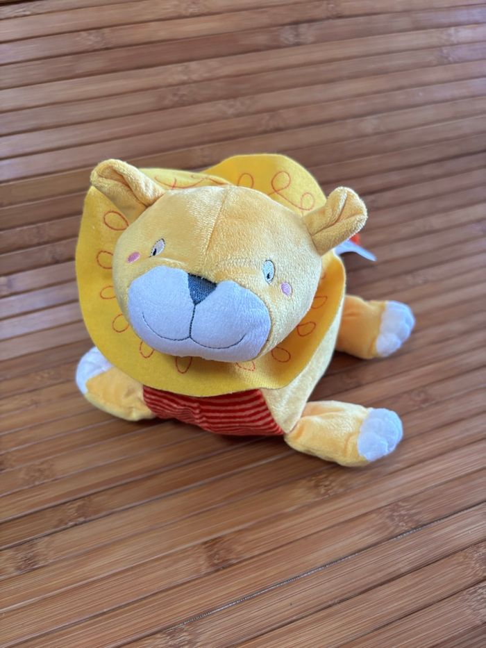 Neuf doudou lion jane orange IKEA
