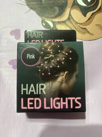 Ampoules led roses pour cheveux neuves