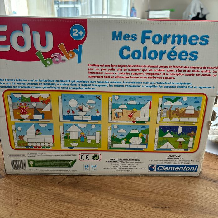 Jeu mes formes colorées - photo numéro 2