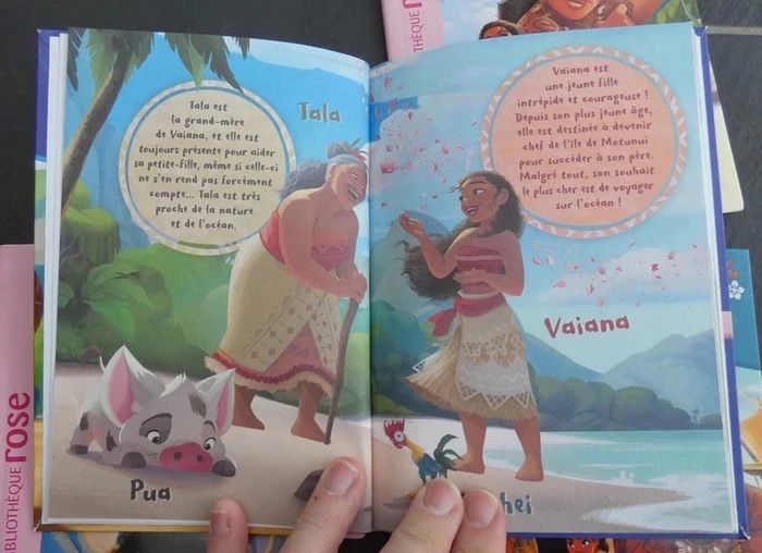 livres Vaïana comme neufs - photo numéro 2