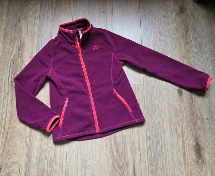 Veste polaire prune - photo numéro 2