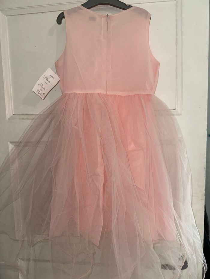 Robe de cérémonie enfant rose taille 12 ans - photo numéro 3