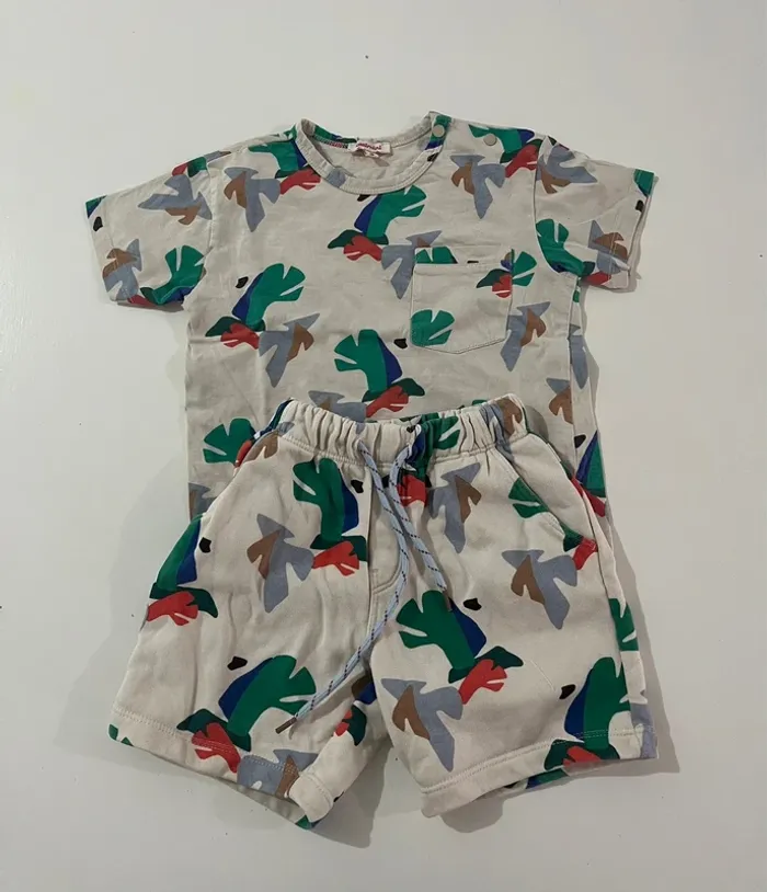 Ensemble tshirt short beige - 3 ans - Catimini