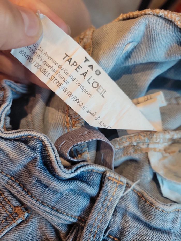 Pantalon jean taille 9 ans fille - photo numéro 10