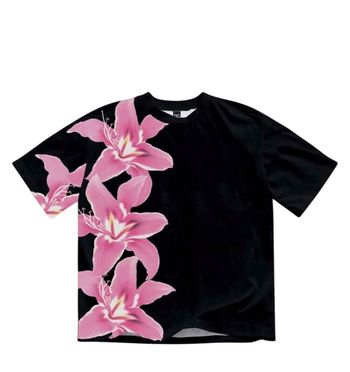 T-shirt à motif floral  taille M 