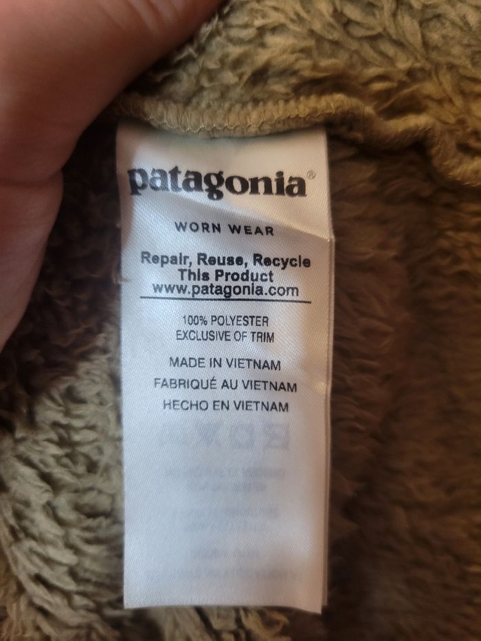 Polaire Patagonia Retro Pile Fleece demi-zip beige Taille M - photo numéro 6