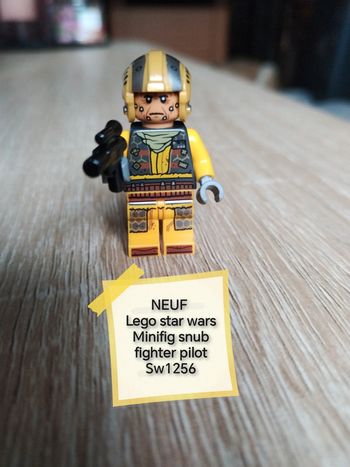 Lego star wars minifig snub fighter pilot sw1256 neuf