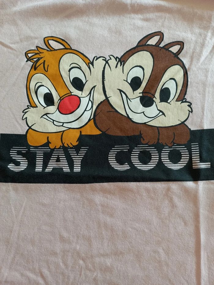 T-shirt Disney Stay Cool Tic & Tac – Taille M - photo numéro 3