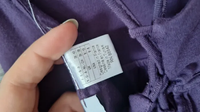 Robe d'été violette - photo numéro 4