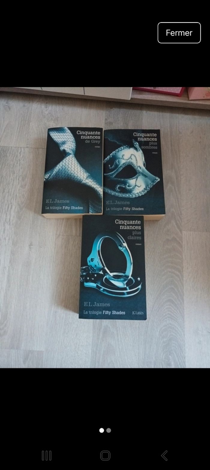 Trilogie cinquante nuances de grey