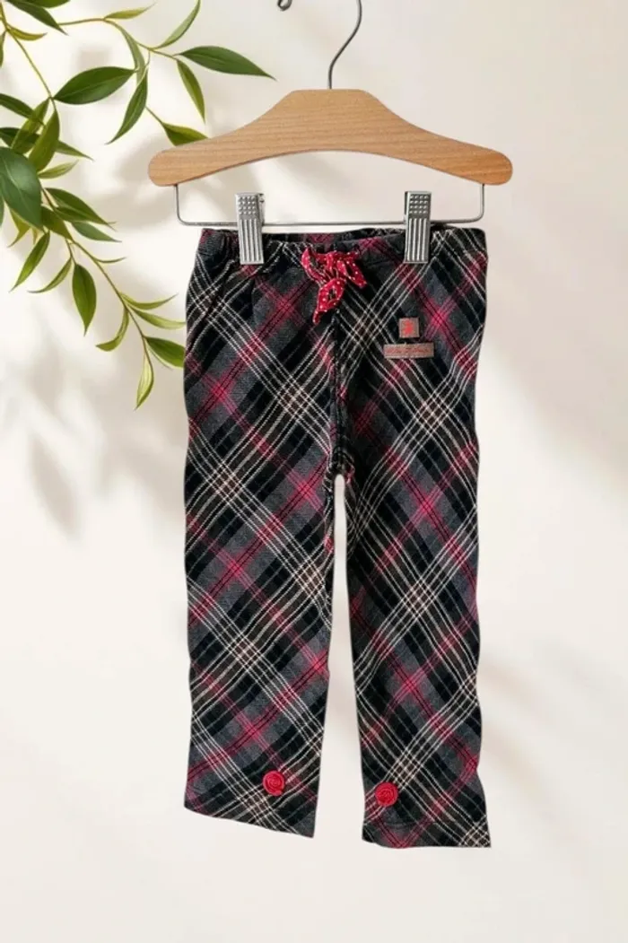 Pantalon Eliane et Lena 12 mois Fille