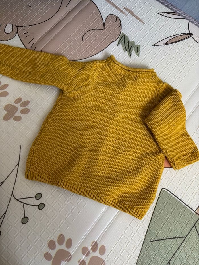 Gilet en maille bébé fille - photo numéro 4