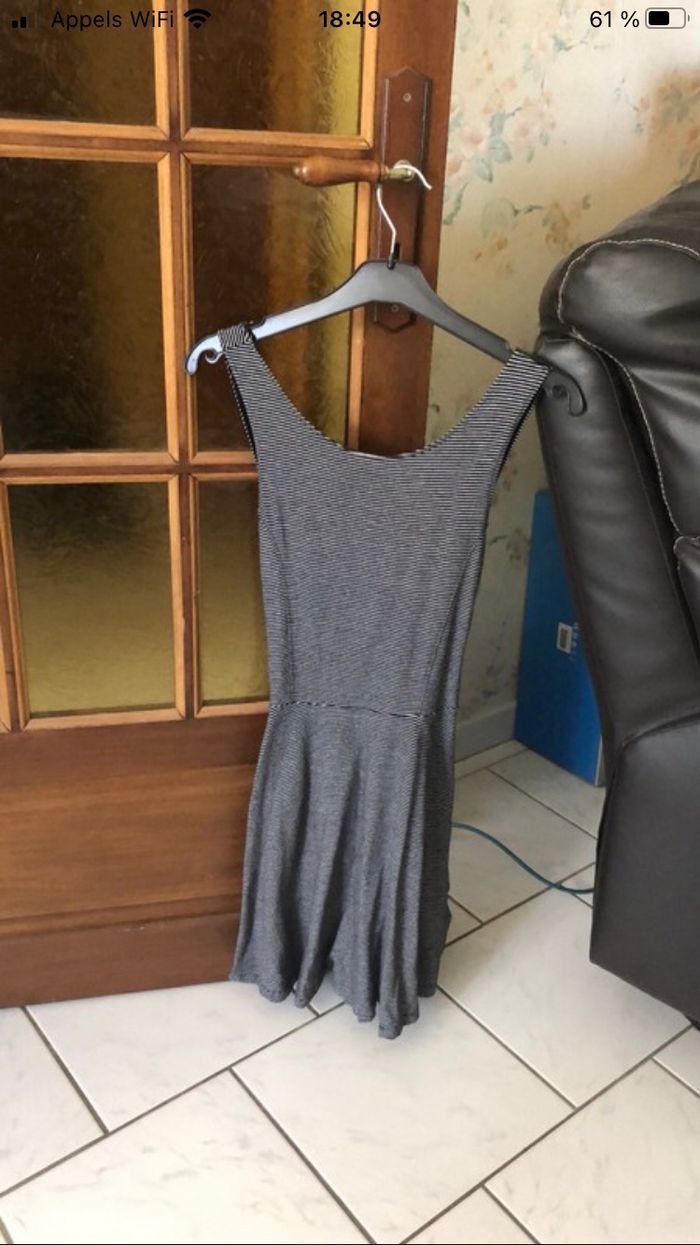 Robe dos croisé