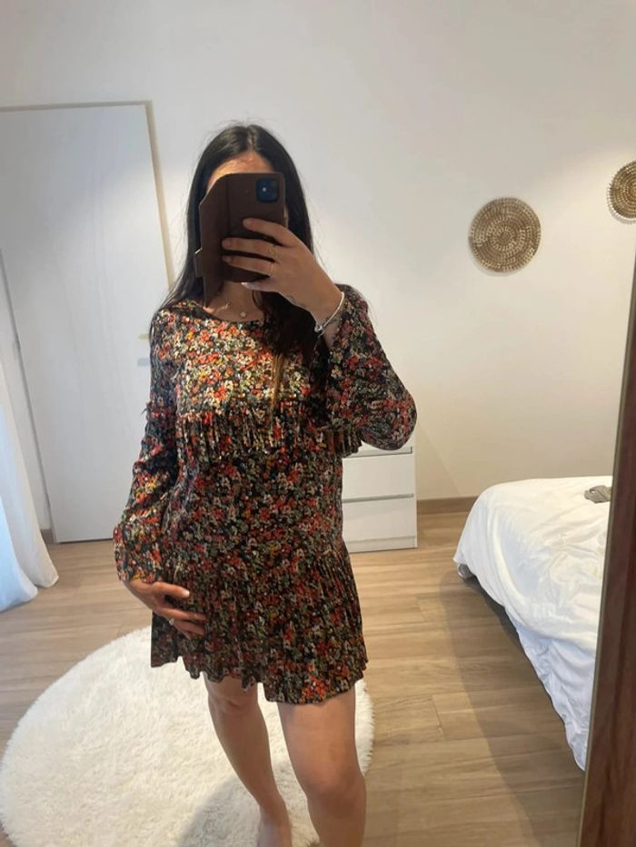 Robe fleuries Zara - photo numéro 5