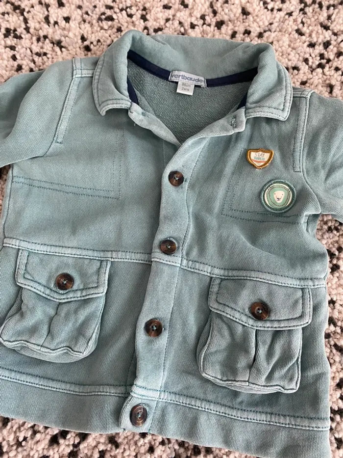 Veste céladon vertbaudet 2 ans - photo numéro 4