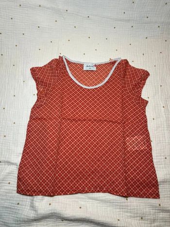 Blouse fleurie Bellerose 4 ans