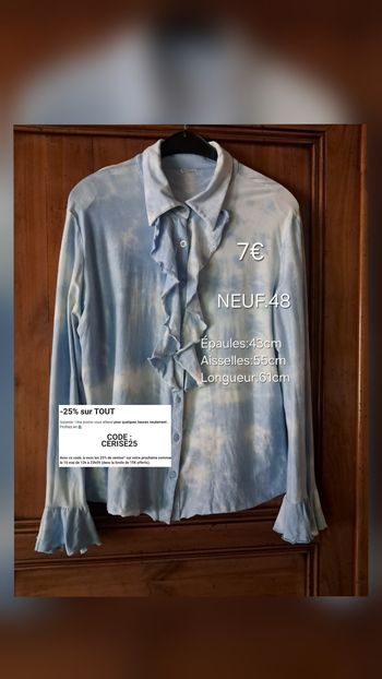 Chemisier NEUF pour femme taille 48