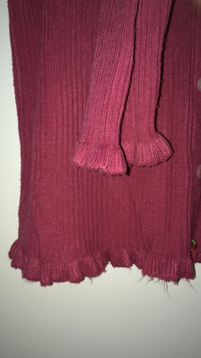 Lot 7 pièces14 ans robe bleue pailletées, gilet rose 2 débardeurs 1 tee-shirts - photo numéro 15