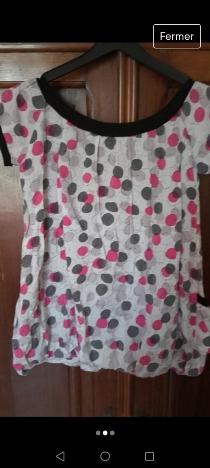 Blouse à manches courtes - photo numéro 2