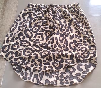 Jupe femme taille XXL|2XL marron et noir (léopard) - Très bon état