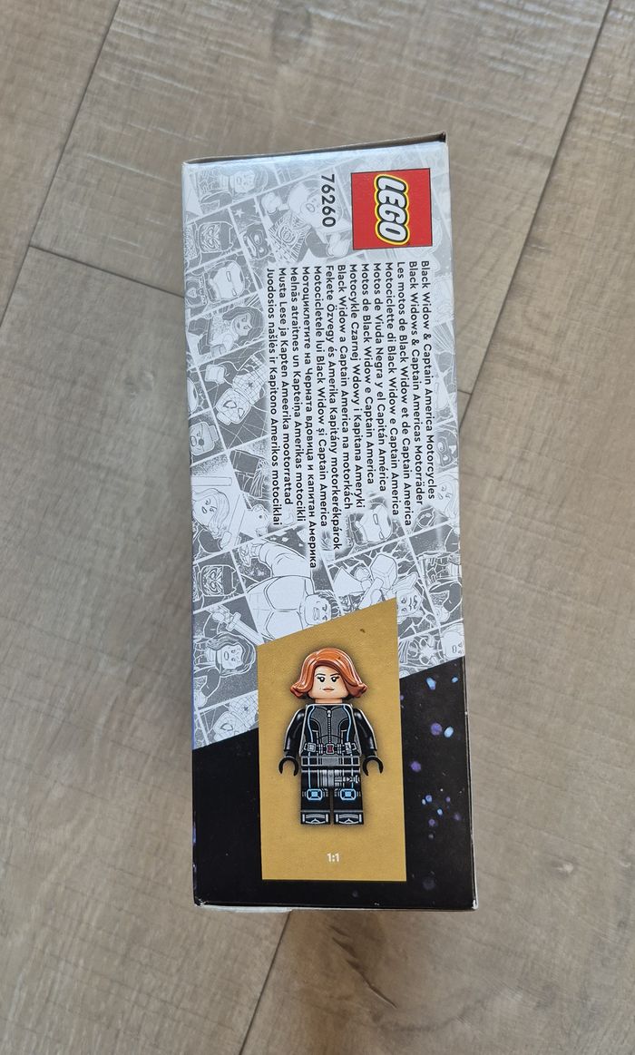 2023 Lego 76260 Marvel Super Heroes Captain America Black Widow Motorcycles Neuf - photo numéro 2