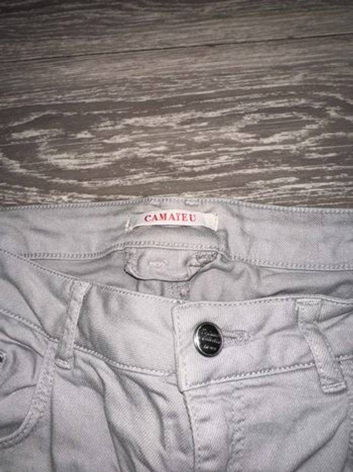 Jeans gris Camaieu - photo numéro 4
