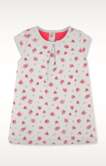 robe petit bateau matelassé fleurs liberty 6 mois neuve