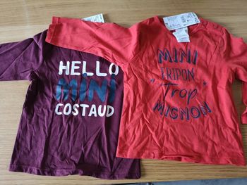 Lot t-shirt kiabi