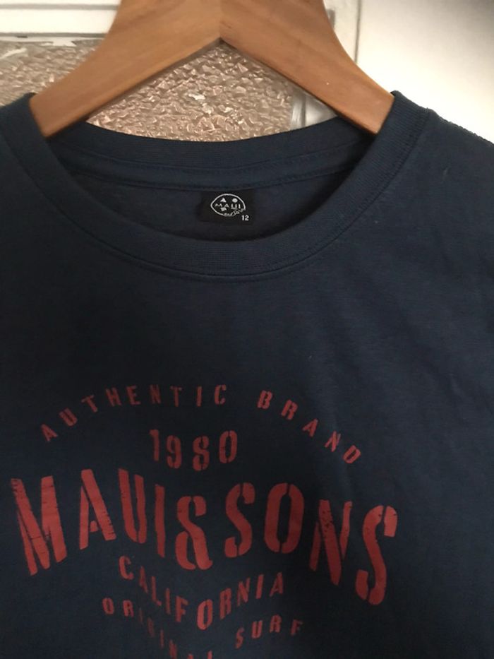 T-shirt manches longues marque Maui and sons taille 12 ans - photo numéro 16