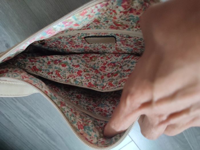 Sac en bandoulière beige - photo numéro 5