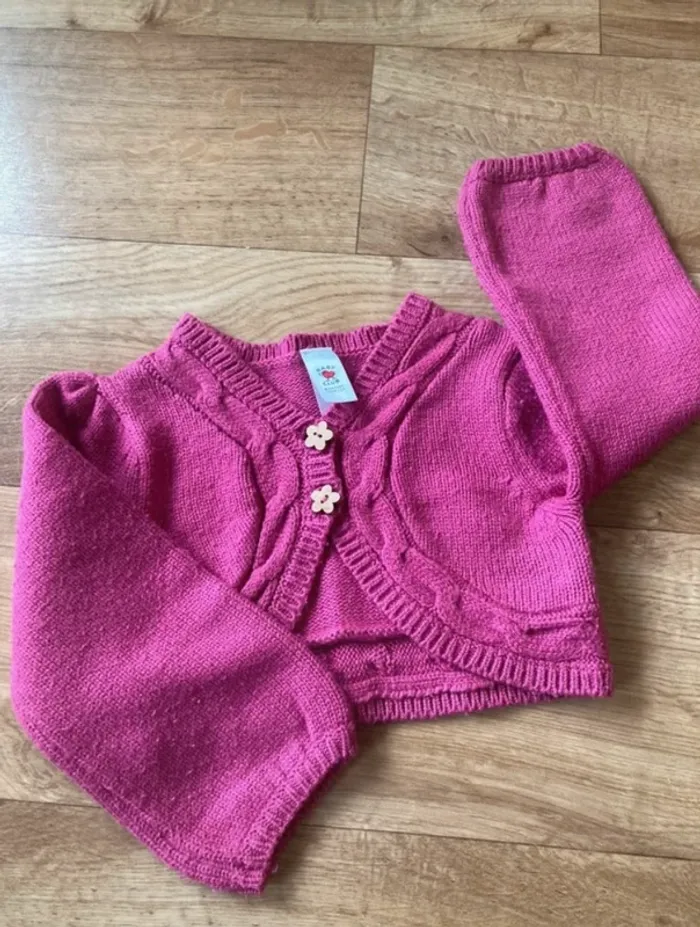 Gilet rose fille 2 ans - 3 ans C&A