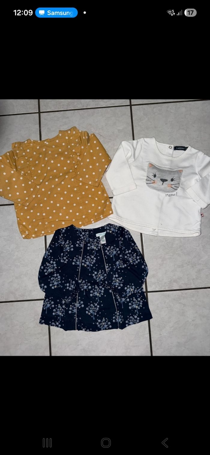 Lot vêtements bébé fille 9-12mois - photo numéro 6