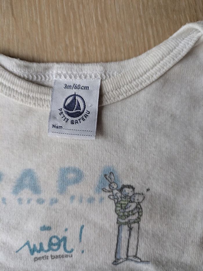 Body petit bateau 3 mois - photo numéro 3