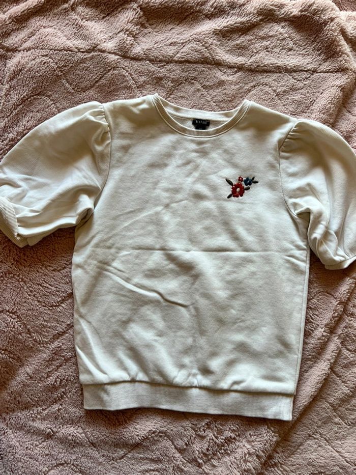Sweat manche courte