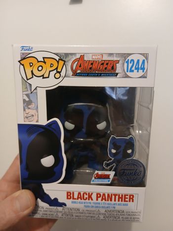 Funko pop marvel black panther