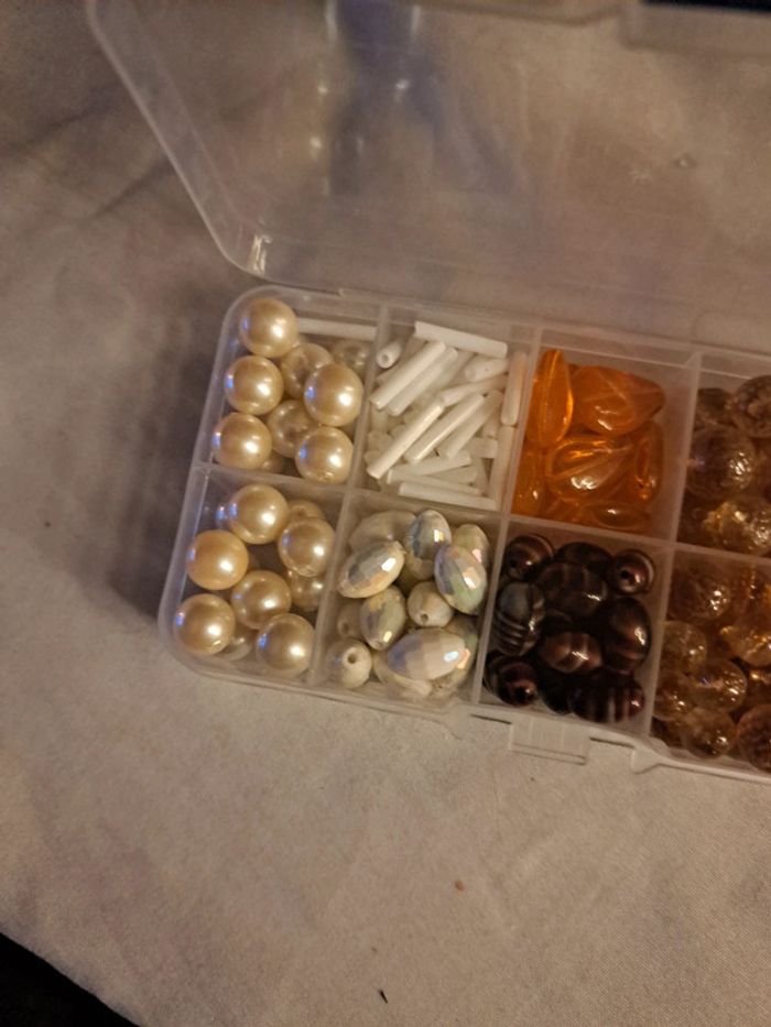 Lot de perles multicolore - photo numéro 2