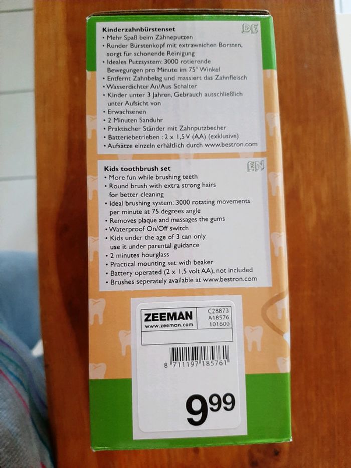 Kit pour se brosser les dents neuf - photo numéro 2