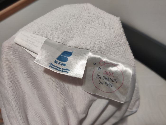 Lit évolutif maternelle gris avec barrière Homifab + matelas + alèse 70x140 - photo numéro 6
