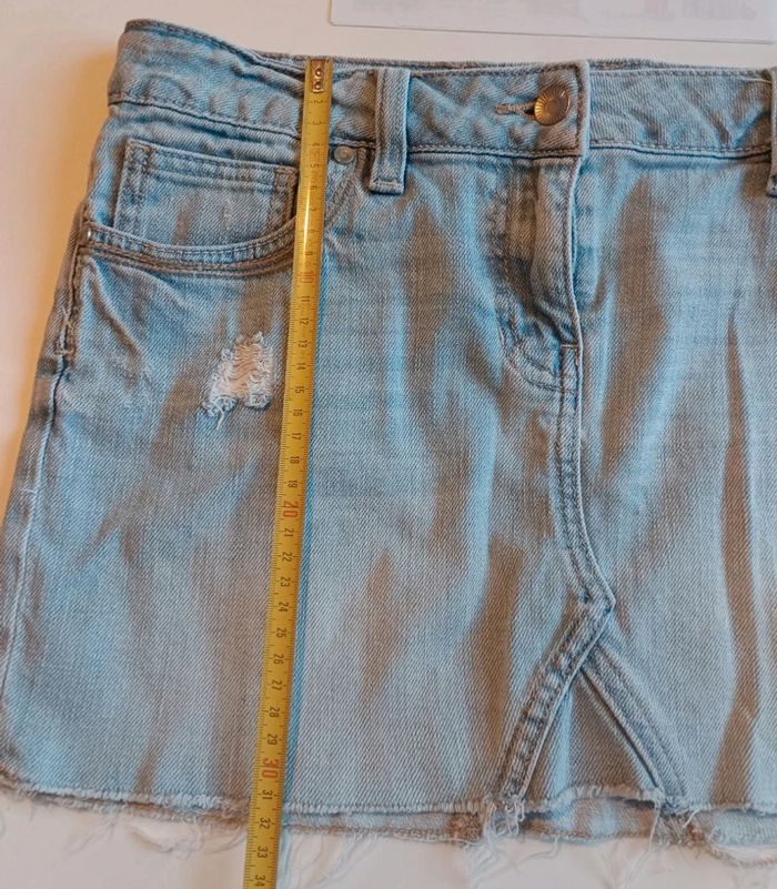 Jupe en jean Pimkie taille 42 en très bon état - photo numéro 2