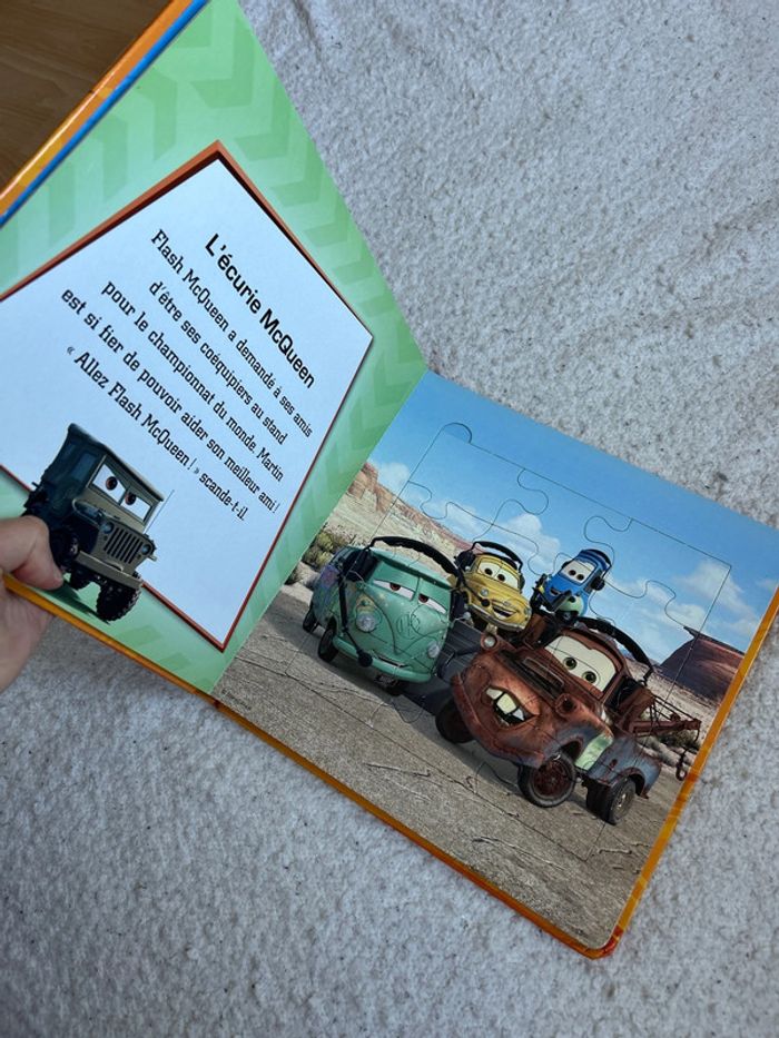 Livre puzzle cars - photo numéro 3