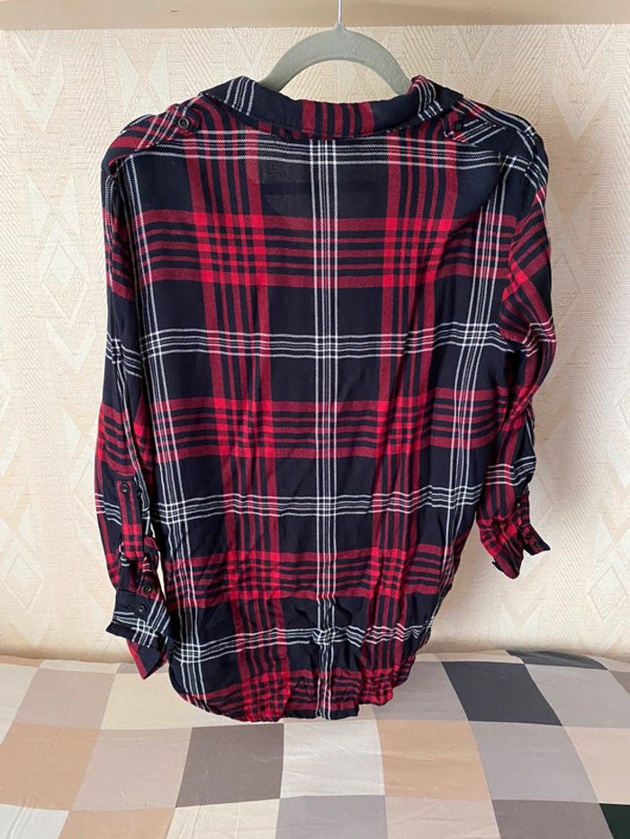 Superbe belle chemise à carreaux Zara taille M - photo numéro 5