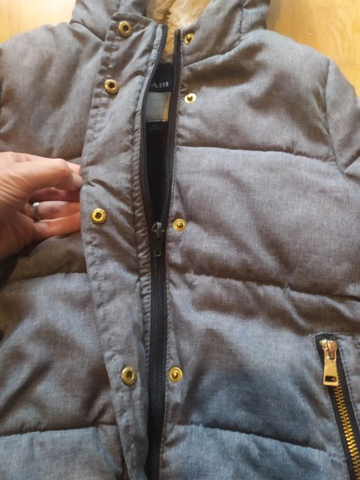 Manteau hiver gris - photo numéro 4