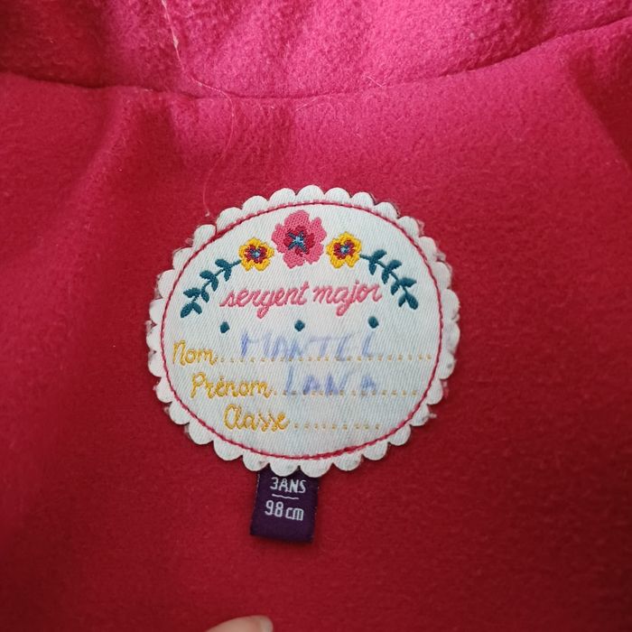 Manteau sergent major 3 ans - photo numéro 2