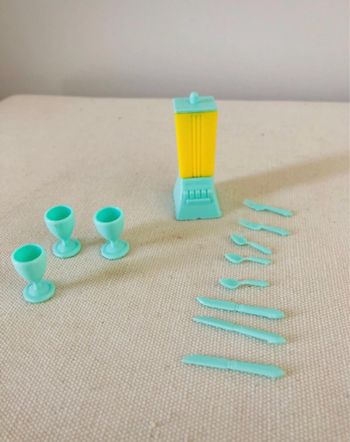 Lot accessoire mixeur couvert verre smoothie