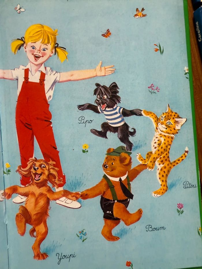 Etat moyen - Lot de 9 livres Caroline bd bibliothèque Hachette des petits cheval Amérique Noël - photo numéro 10