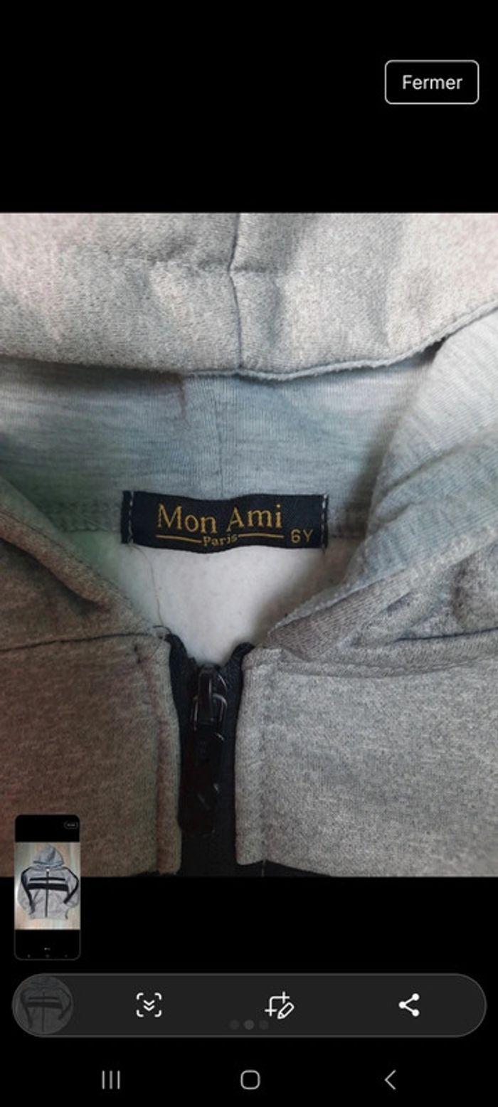 Veste de jogging garçon - photo numéro 2